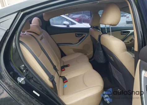 2011 Hyundai Elantra Limited (Ulsan Plant) from USA, damaged, VIN KMHDH4AEXBU133397